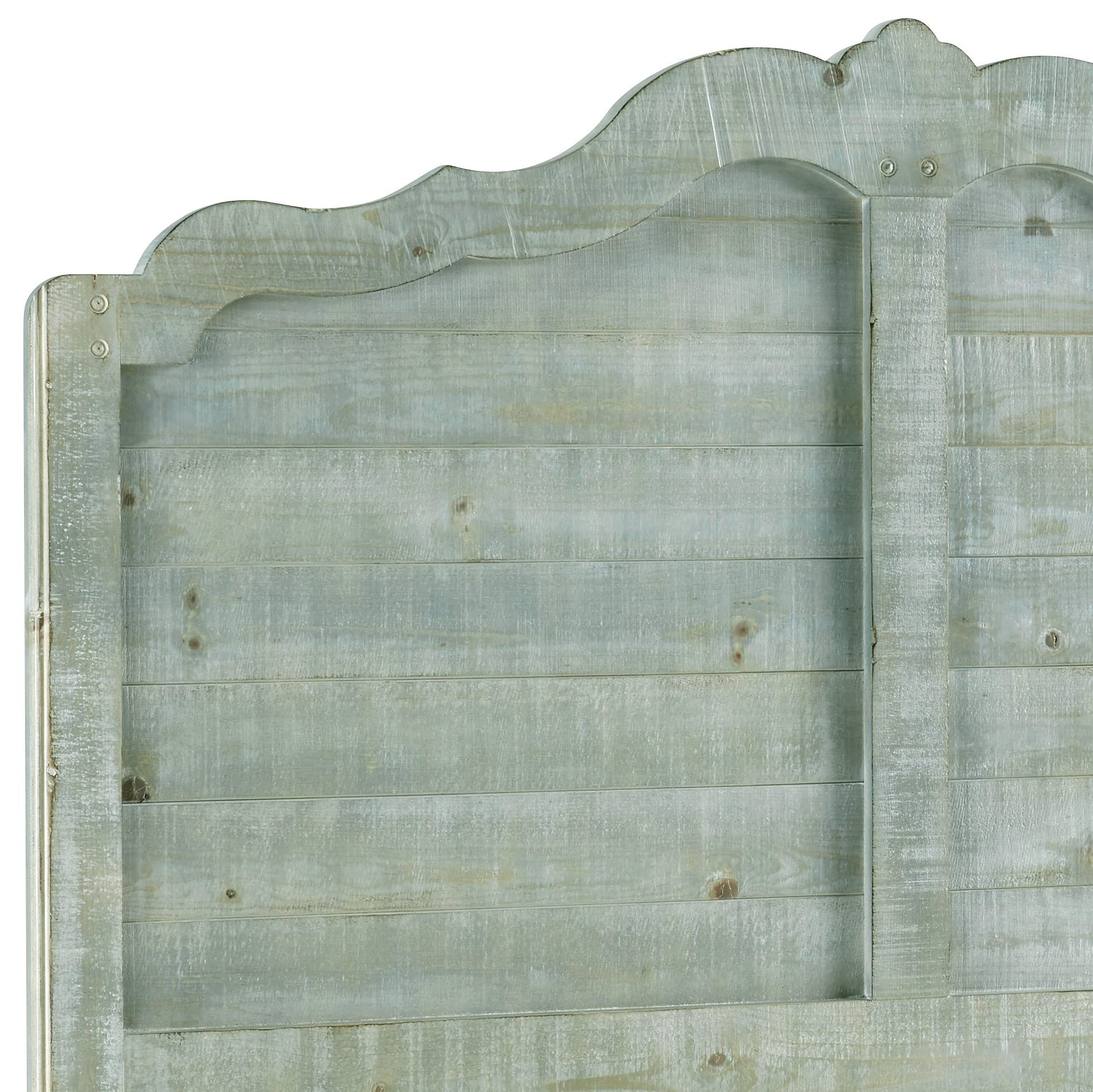 Progressive Furniture Chatsworth Queen Panel Bed Mint Green