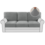 H.VERSAILTEX 2024 New Trend Multi-Pieces Sofa Slipcovers for 3 Seat Cushion Couch High Stretch Couch Cushion Covers Jacquard Tex