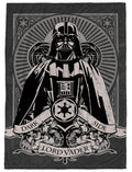 Star Wars Gothic Darth Vader Plush Throw Blanket - Measures 50 X 70 Inches, Super Soft Lightweight Fleece Bedding