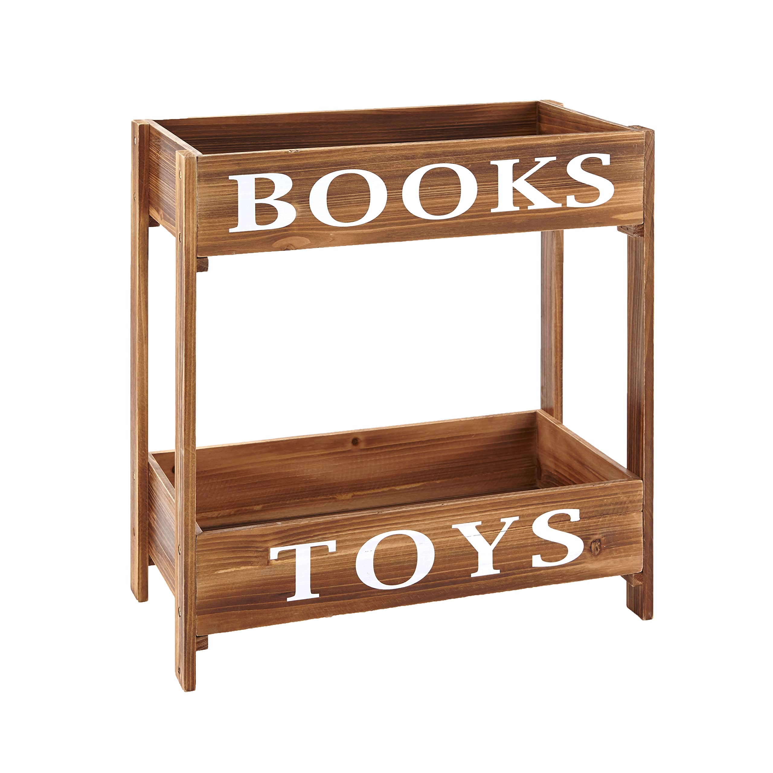 Childrens Storage Units  Brown Books and Toys Storage