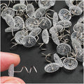 Upholstery Pins Headliner Twist Tacks - Secure And Stylish Fixing For Sofa Covers And Bed Skirts 120Pack