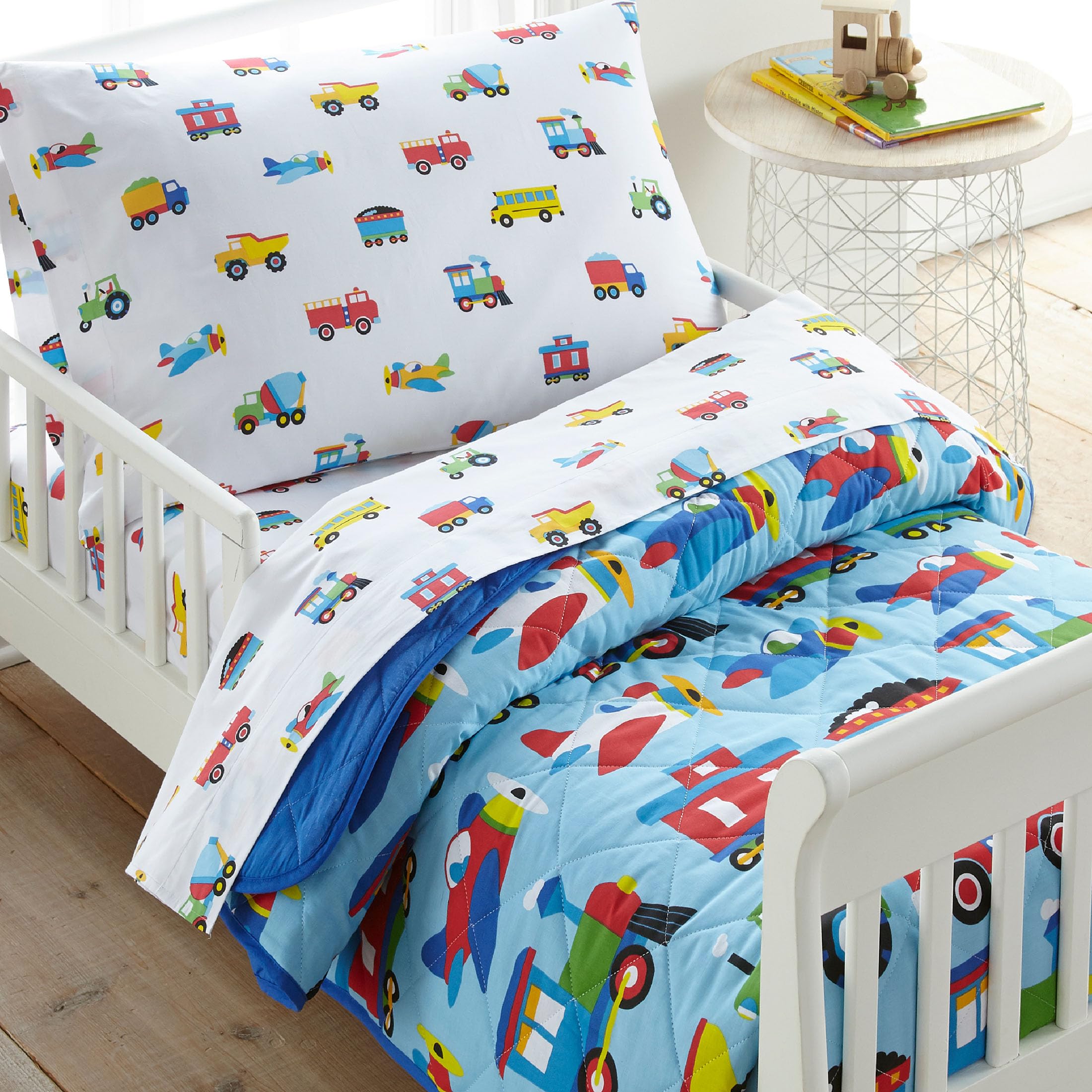 Wildkin Kids 100% Cotton Toddler Comforter For Boys And Girls, Measures 58 X 42 Inches Comforter For Kids, Includes One Comforte