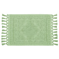 French Connection Nellore Bathroom Rugs, Woven and Beaded Bathroom Mats, Durable Non-Slip Bath Rugs, Thick Bath Mats for Bathroo