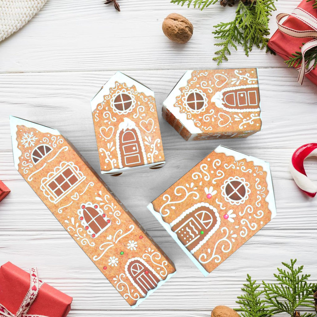 Christmas Advent Calendars 2025, Cardboard Treasure Boxes With 1-24 Number Stickers Christmas Countdown Calendar For Kids Xmas H
