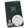 Rite In The Rain Weatherproof Top Spiral Notebook, 3   X 5   , Nighthawk Camo Cover, Universal Pattern, 3 Pack (No. Nhc35-3)