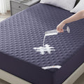 Bedlore Waterproof Mattress Protector, Cal King Size Noiseless Mattress Pad With Deep Pocket 6'-21' Depth, Soft & Breathable B