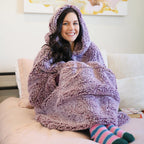 Catalonia Oversized Wearable Blanket Hoodie Sweatshirt, Comfortable Fluffy Sherpa Lounging Pullover For Adults Men Women Wife Gi