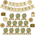 Weekgrat Spanish Happy Birthday Bulletin Board Set Spanish Classroom Decorations Spanish Posters Classroom Birthday Chart Birthd
