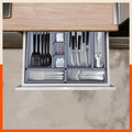 Bathla Storage Organizer  8 Pcs | Kitchen Organizer | Makeup Organizer Tray | Interlocking Drawer Desk Organizer | MultiPurpos