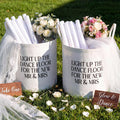 Yungyan 2 Pcs Wedding Baskets with Handles 16 Inch Large White Baskets