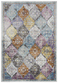 Rizzy Home Alora Decor Morocco 3'11" X 5'6" Persian/Diamond Cream/Multi/Rust/Gold/Blue Rug