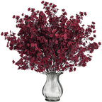 Sggvecsy 15 Pcs Babys Breath Artificial Flowers Gypsophila Bouquets Bulk Real Touch Fake Silk Flowers for Home DIY Floral Arrang