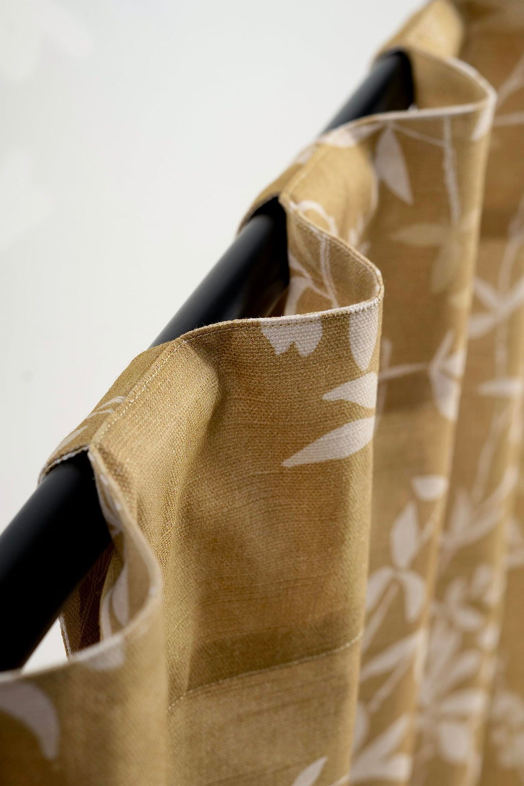 Maison D' Hermine Curtain 100% Cotton 50''X108'' Curtains 1 Panel Easy Hanging With A Rod Pocket & Loop For Kitchen, Bedrooms &