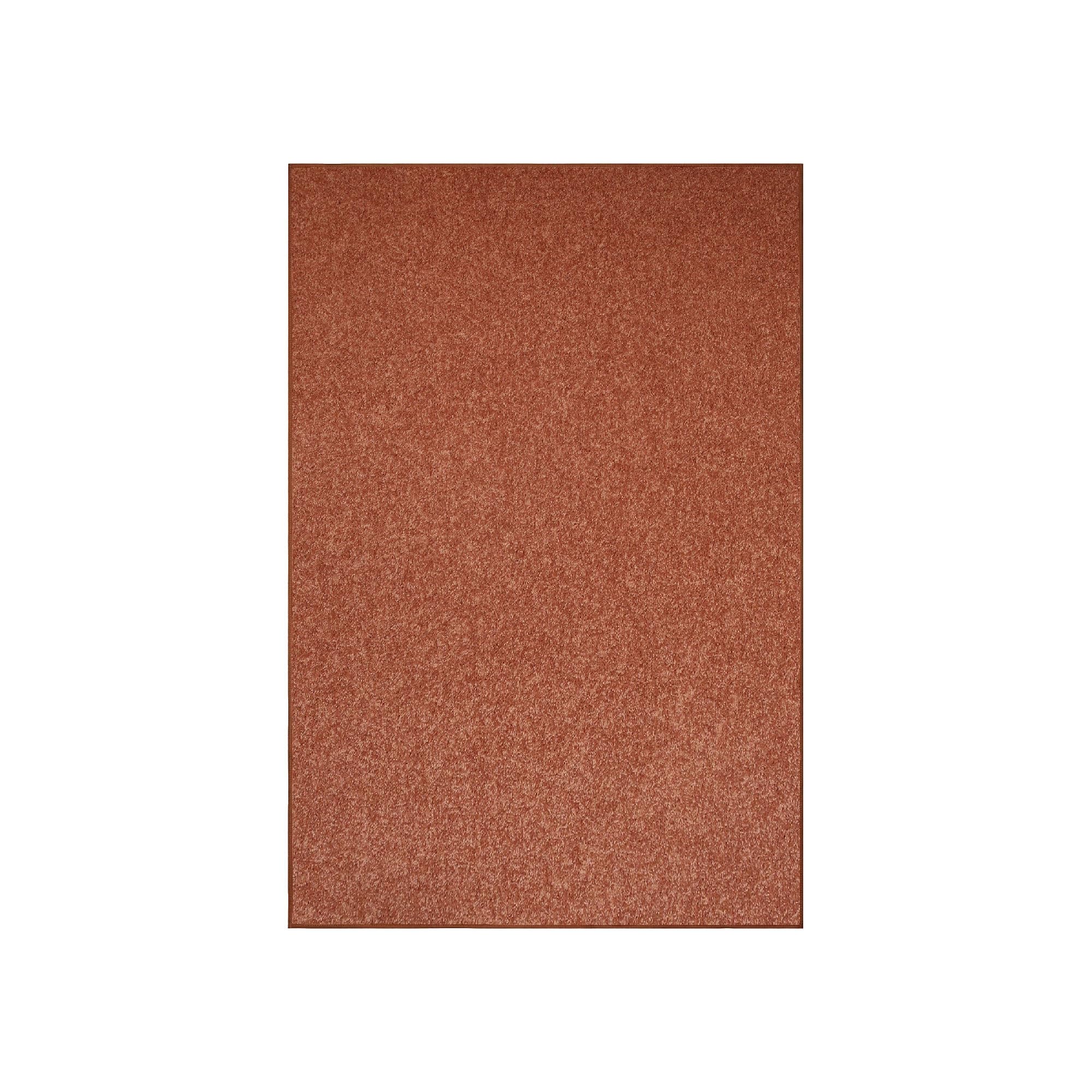 Pet Friendly Solid Color Area Rugs Rust - 2' x 4' Rectangle, Indoor, Stain Resistant, Perfect for Living Room, Bedroom, Dining R