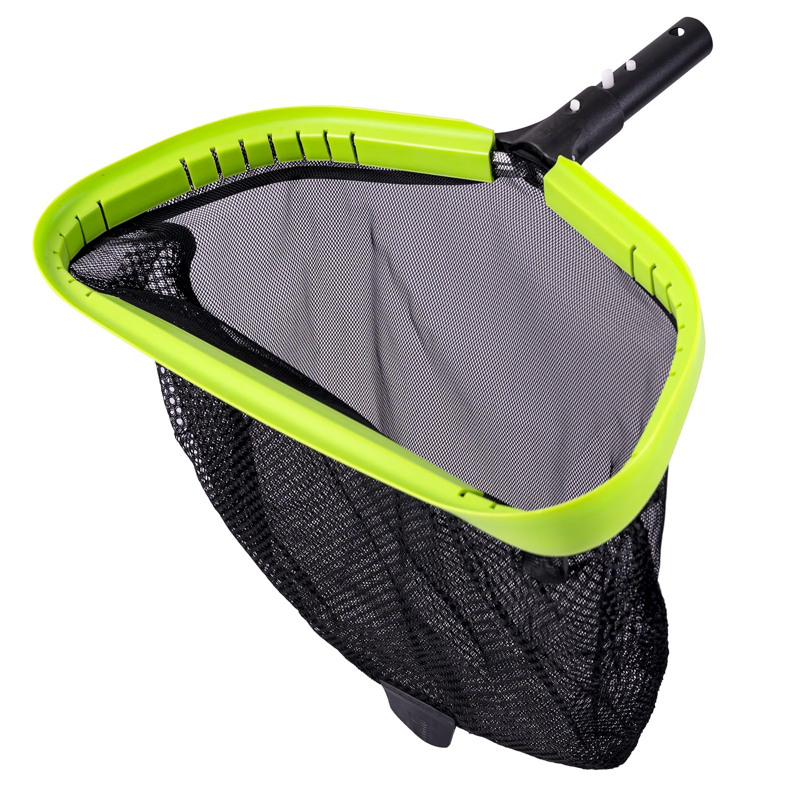 Pool Net,Professional Swimming Pool Leaf Skimmer Nets For Cleaning With Double-Layer Deep Big Bag,Heavy Duty Aluminum Frame & Ha