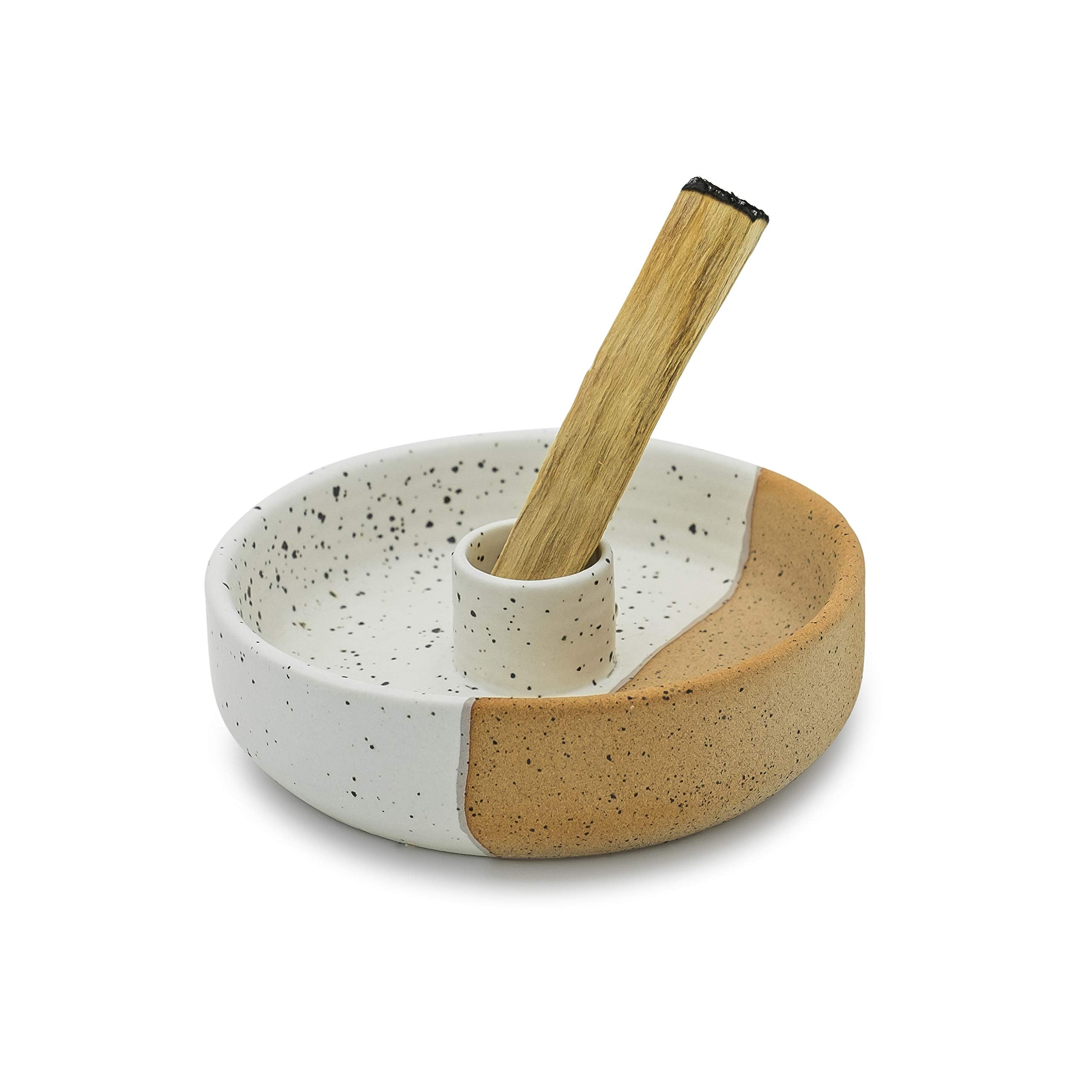 Bursera Terracotta Palo Santo Holder, Tree Planted with Every Order, Ceramic Palo Santo Burner Wood Stand, Incense Stick Burning