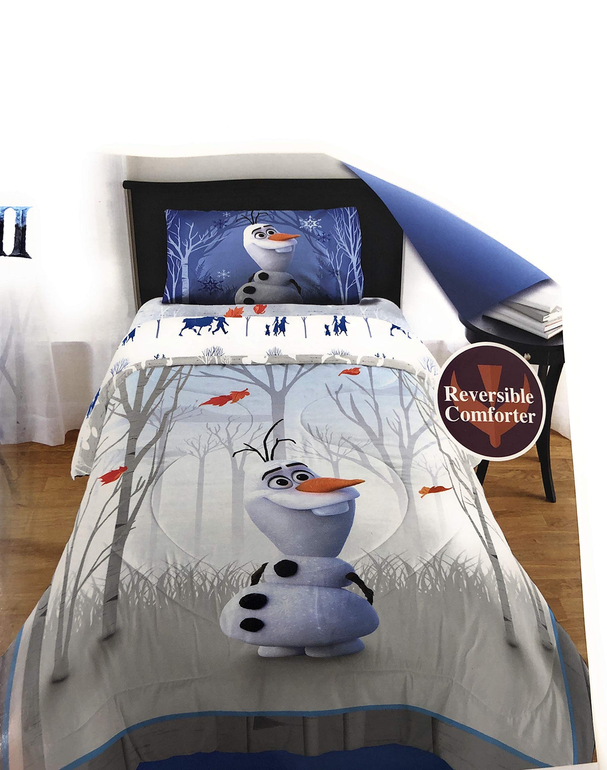 Disneys Frozen 2 Olafs Journey Twin/Full 2 Piece Comforter Set- Comforter Is Reverible