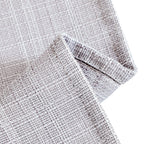 Jinchan Kitchen Curtains Tier Curtains For Living Room Light Heathered Grey Linen Textured Cafe Curtains Bathroom Farmhouse Coun