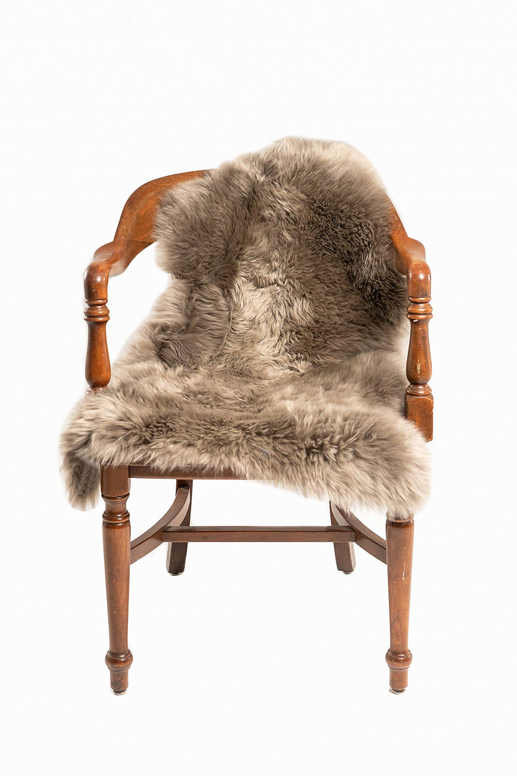 HomeRoots 2' X 3' Latte New Zealand Natural Sheepskin Rug