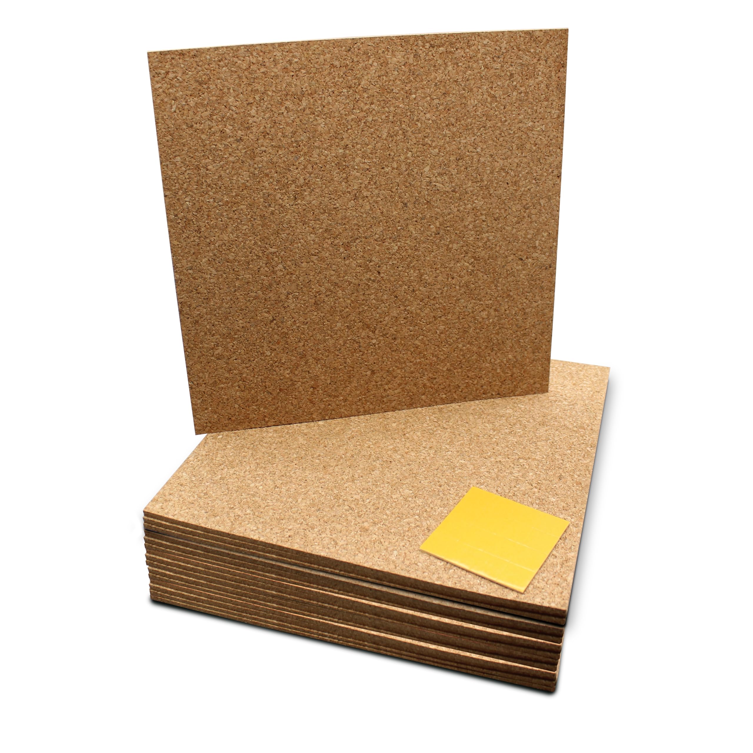 12 X 12 Natural Cork Tiles 16 Pack