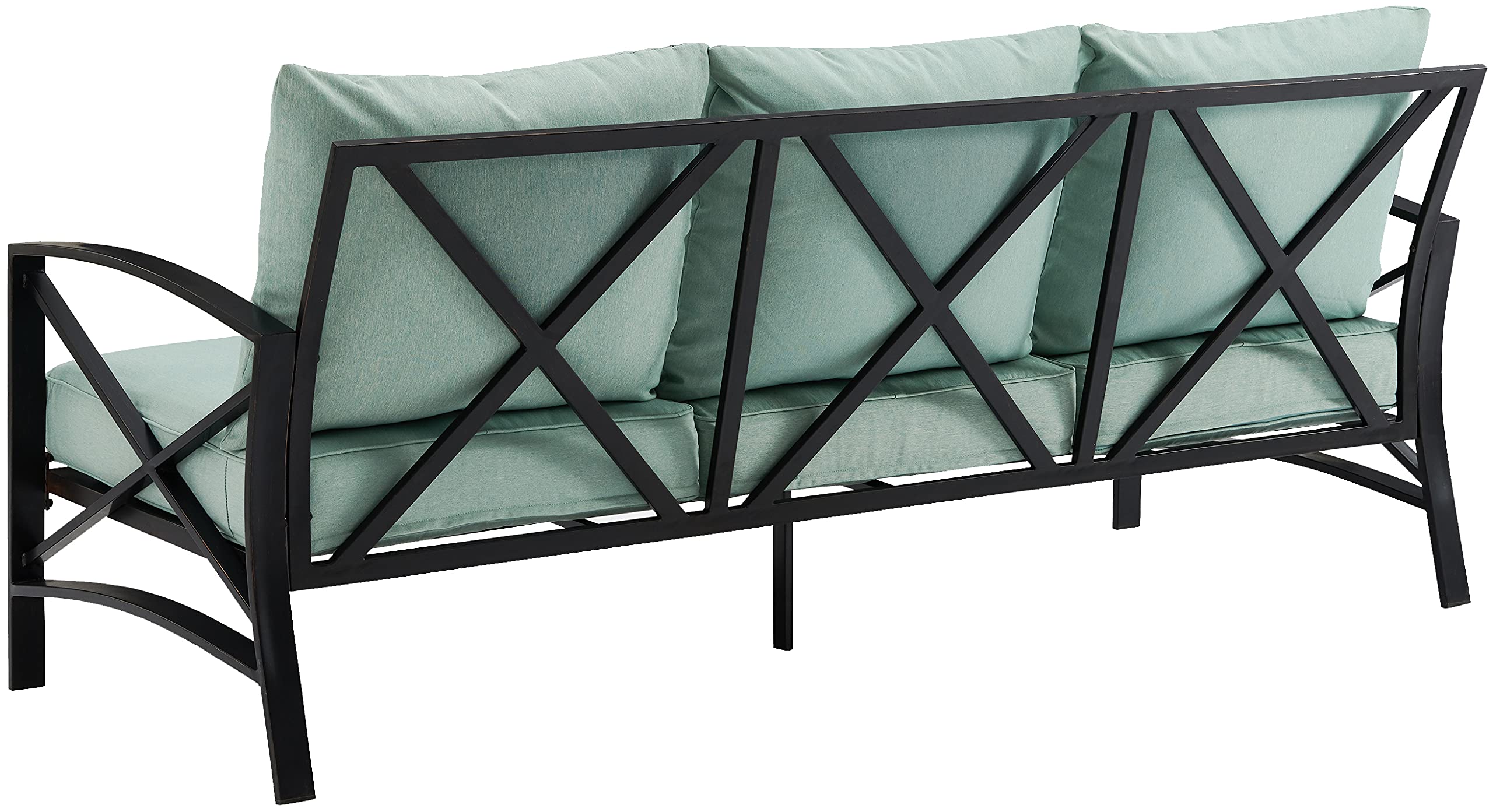 Crosley Furniture Kaplan Outdoor Sofa Patio Furniture - Thumbnail 5