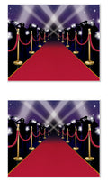 Red Carpet Insta Mural Photo Backdrop Pack of 2