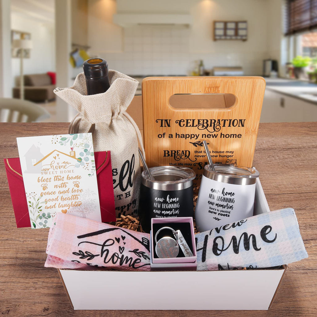 Housewarming Gifts For New Home House Warming Gift Set Basket For First / New Home Owner, House Warming Gifts New Home Couple, W
