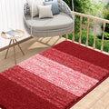 Kitinjoy Indoor Door Mat, 48X32 Non-Slip Absorbent Dirt Trapper Entrance Mat, Low-Profile Washable Inside Floor Mat, Sturdy Soft