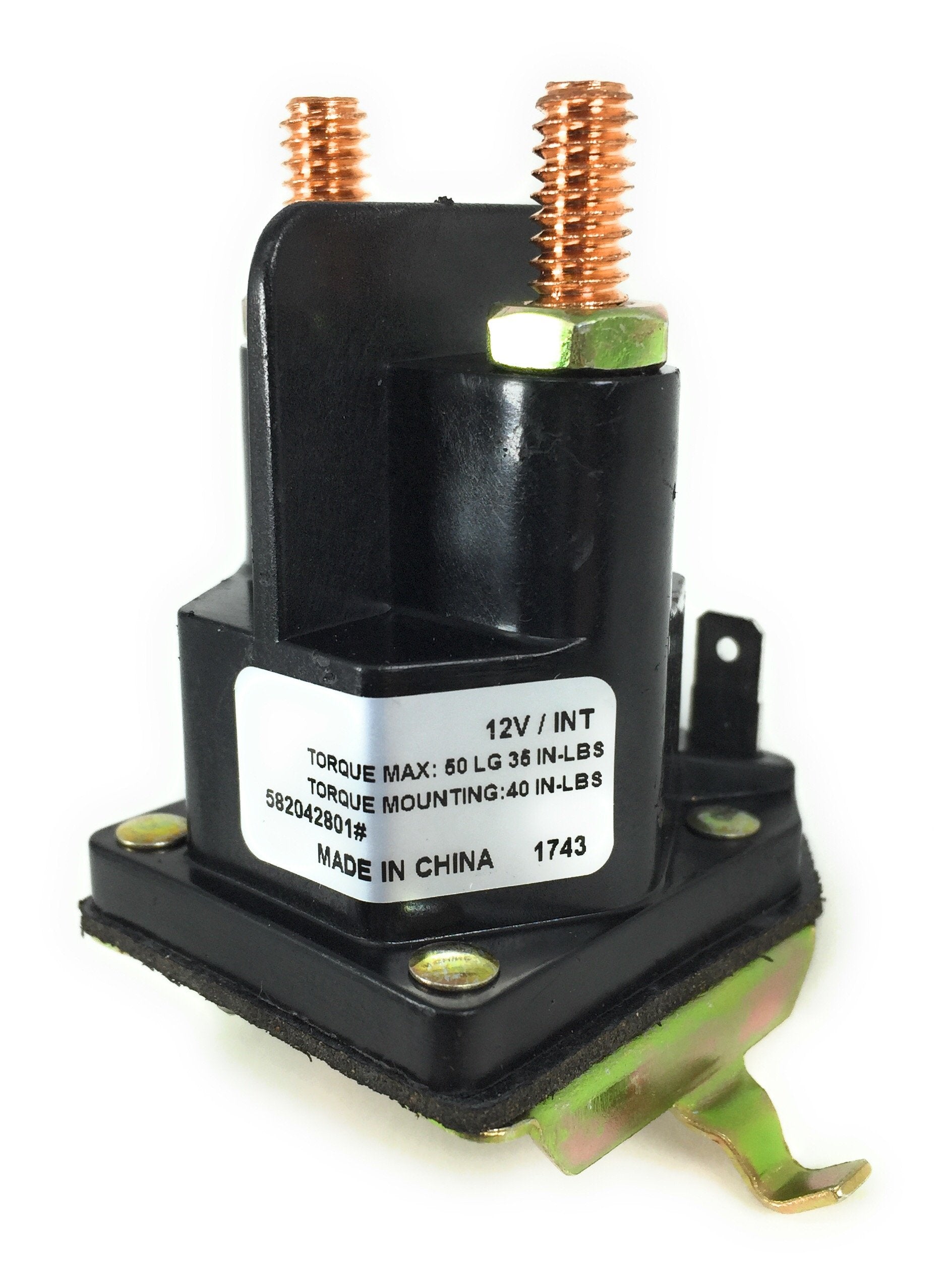 Husqvarna 582042801 Solenoid W/ Brass Plunger