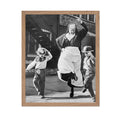 Poster Master Vintage Irish Dancing Poster - Retro Dancing Nun Print - Saint Patricks Day Art - Ireland Art - Gift for Him, Her