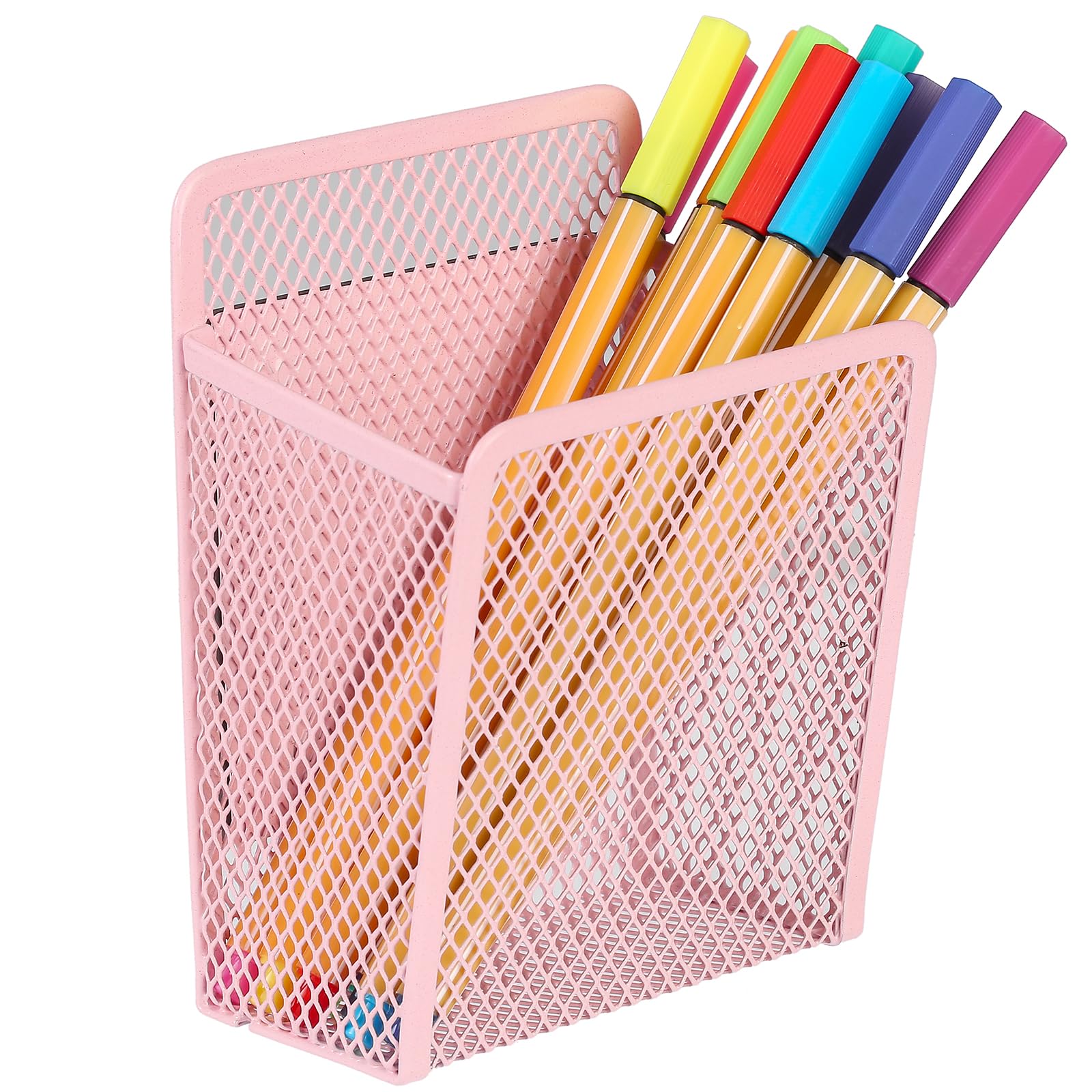 Zeyce Magnetic Pencil Holder - Extra Strong Magnets Mesh Marker Holder Perfect For Whiteboard, Refrigerator And Locker Accessori