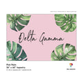 Pro-Graphx Delta Gamma Greek Sorority & Fraternity Flag Officially Licensed, Tapestry, Display Banner, Sign, Letter Pattern Larg