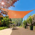 Infrange 8' X 24' Rectangle Sun Shade Sails Canopy Uv Block For Patio Deck Pergola Yard Lawn Outdoor Activities (Orange)