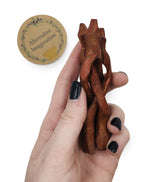 Alternative Imagination Wooden Tripod Stand - Display Stand For Home Decor, Abalone Shell, Jewelry Dish, Trinket Dish, Key Bowl,