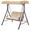 Garden Winds Replacement Canopy Top Cover Compatible With The Mainstays Belden Park Mss129900298039, Mss129900298040 2-Person Sw