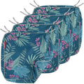 Porch Shield Square Patio Chair Cushion Covers 4 Pack, Waterproof Cushion Slip Covers Outdoor, Replacement Covers Only, 23 X 23