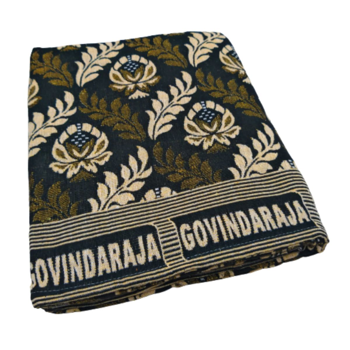 TRUEVELLI 100% Cotton Solapuri Chaddar Flower Print Single Bed Blanket (Pack of 1 Piece) (MultiColour)
