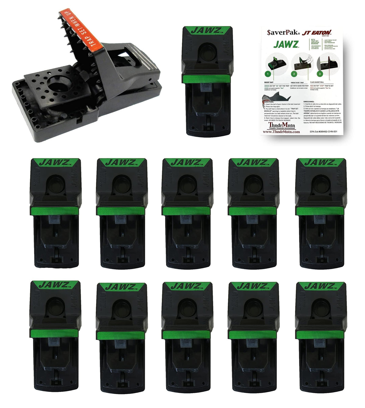 $Averpak Jt Eaton Rat Traps (12 Pack)
