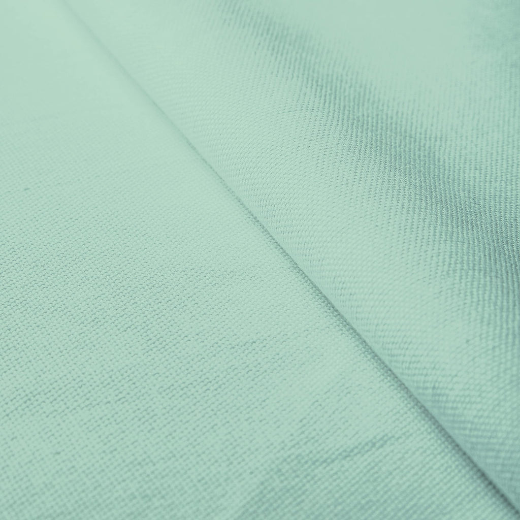 Cotton Canvas Throw Pillow Covers By Encasa Pack Of 2 Mint Green 20'X20' No Insert With Hidden Zipper | Decorative Cushion Cov