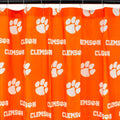 College Covers Everything Comfy Clemson Tigers Bright And Colorful Shower Curtain Cover 70 ' X 72 '