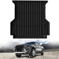 Lasfit Truck Bed Mat For Ford Ranger (5Ft, 59.6 ' Bed) 2025 2024 All Weather Protector Tpe Car Bed Floor Liner - 1Pc Black