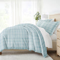 Linen Market Duvet Cover Queen (Aqua) - Experience Hotel-Like Comfort With Unparalleled Softness, Exquisite Prints & Solid Color