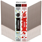 Trumiri Incense Sticks - Combo Pack Of 40 Insence-Sticks - 20 Vanilla + 20 Rose - Insenses - Insents - Incents - Inscense - Ince