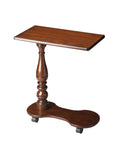 Butler Mabry Wood Mobile Tray Table in Black Licorice