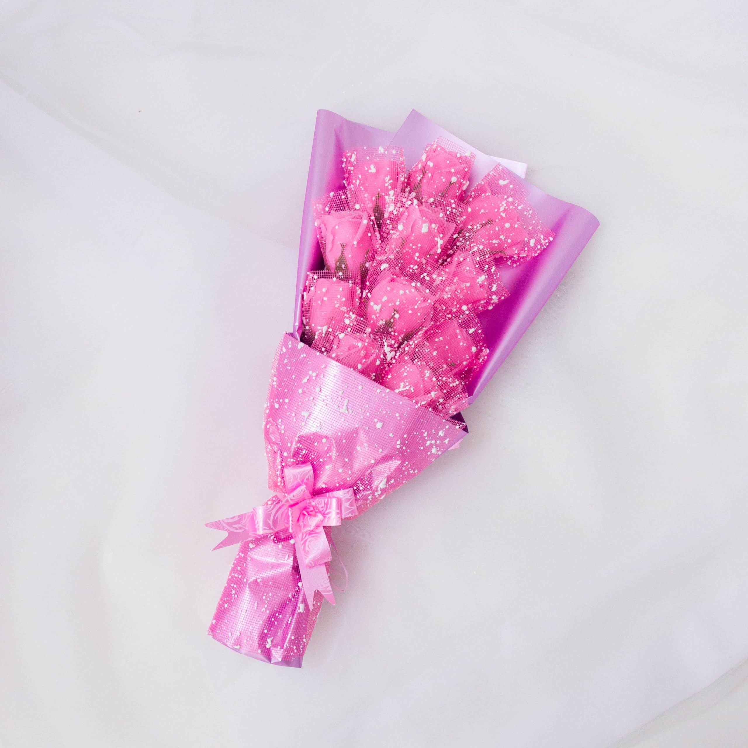 Abbie Home 11Pcs Scented Forever Rose Bouquet With Gift Box- Birthday Mother'S Day Graduation Wedding Appreciation Gift Annivers