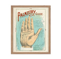 Poster Master Palmistry Guide Illustration Poster - Home Witchy Occult, Wicca, Wiccan Magic Decor Oddities & Curiosities Palm Re