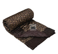 PINAARAS INTERIOR Silk Blanket Soft Jaipuri Quilts Cotton Felling Razai Hand Printed Hand Stiched A C Rajai  (Floral, SNIGLE Be