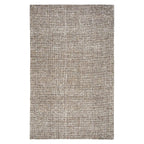 Rizzy Home Alora Decor London 8' X 10' Solid Brown/Gray/Rust/Blue Hand-Tufted Area Rug