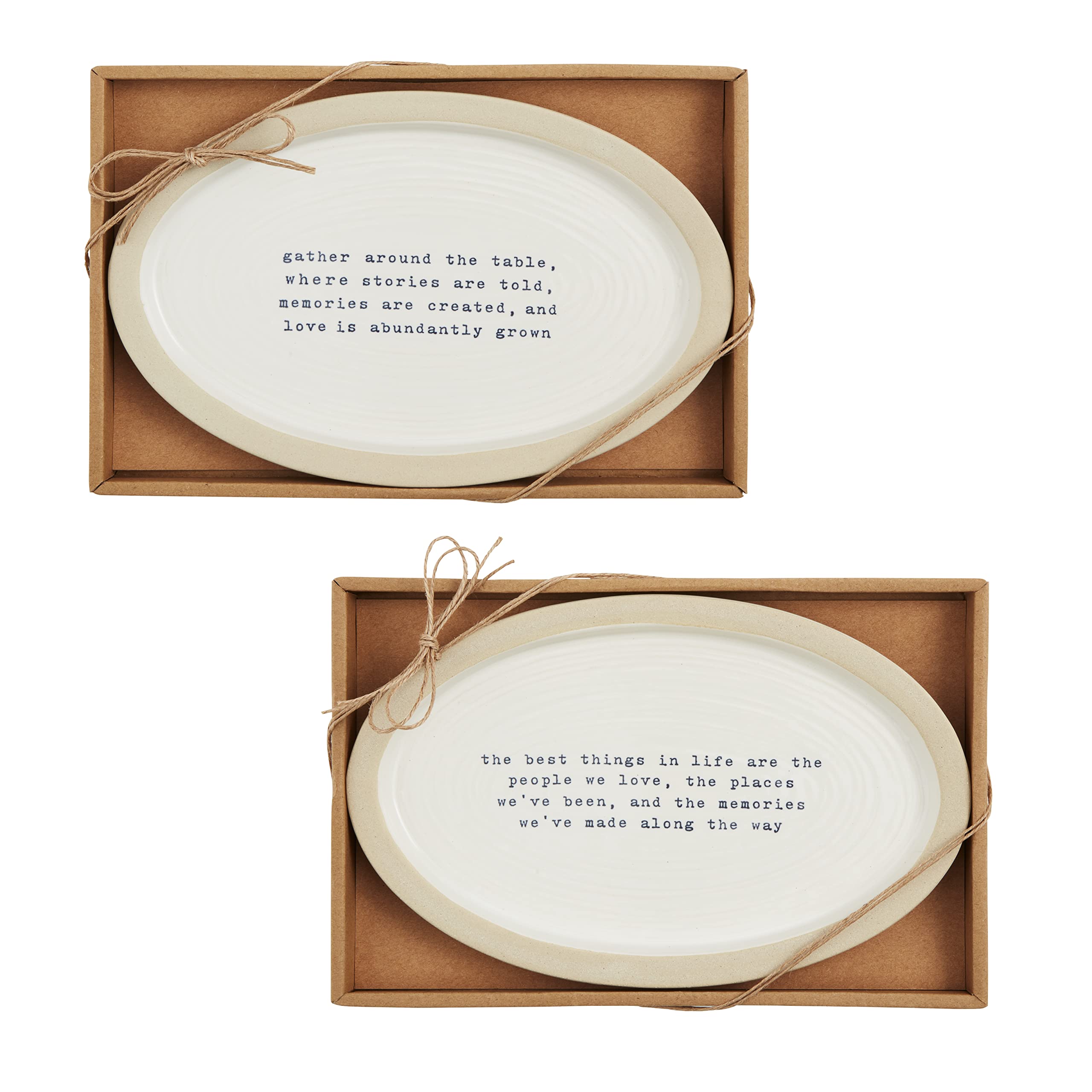 Mud Pie Farm Sentiment Plate, 6 1/2'' X 11'', Best