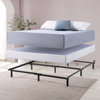 Zinus Compack Metal Bed Frame, 7 Inch Support Bed Frame For Box Spring And Mattress Set, Black, Twin